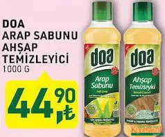 DOA ARAP SABUNU AHŞAP TEMİZLEYİCİ 1000 G